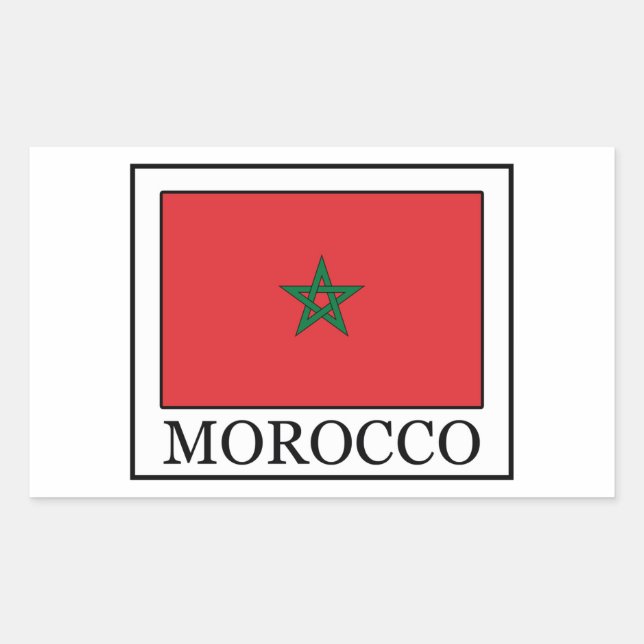 Morocco sticker (Front)