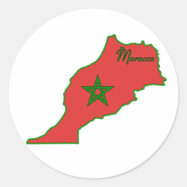 Morocco Sticker (Front)