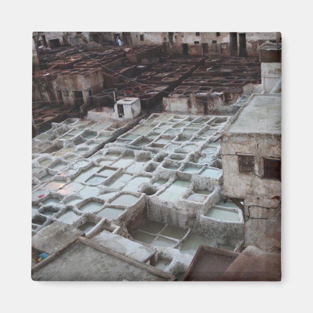 Morocco Street Photography Magnet (Front)