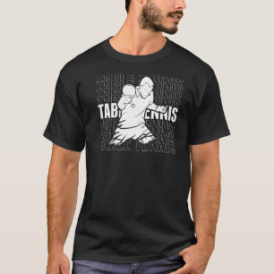 Morocco Table Tennis  Support Moroccan Ping Pong T T-Shirt