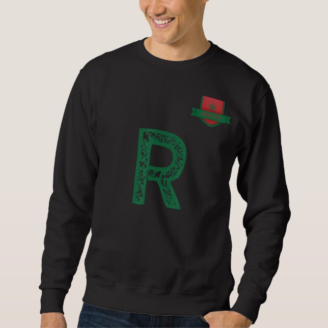 Morocco Team Flag Group apparel - R - Morocco Sweatshirt (Front)
