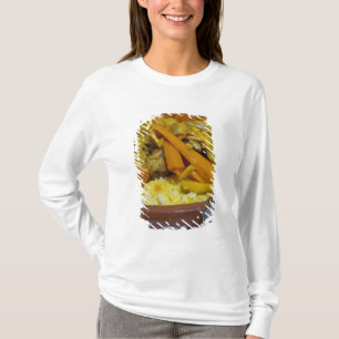 Morocco, Tetouan. Traditional Moroccan meal of T-Shirt