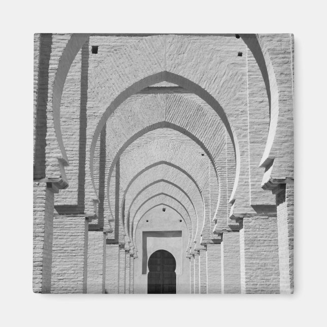 MOROCCO, Tizi, N, Test Pass Road, TIN MAL: Magnet (Front)