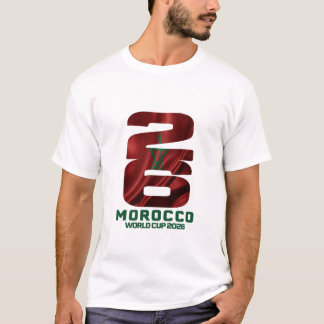 Morocco World Cup 2026 - Atlas Lions Fan T-Shirt