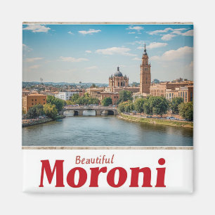 Moroni Comoros Island Travel Keepsake 🌴 Magnet