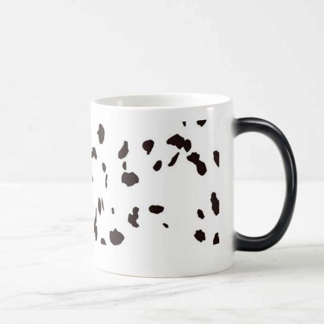 Morphing Mug - Dalmation Dog Spots / Cow Spots (Right)
