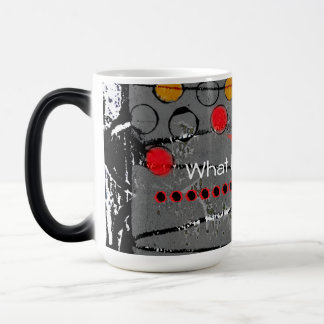 Morphing mugs with abstract designs