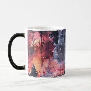 Morphing Watercolor Halloween Mug