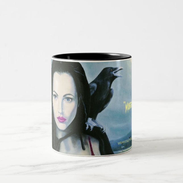 Morrigan and Raven Mug (Center)