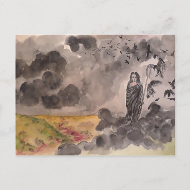 Morrigan Postcard (Front)