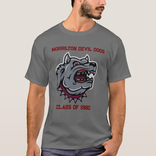 Morrilton High School Class of 1980 Reunion shirt (Front)