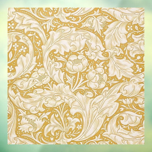 Morris Bachelor's Button Flower & Golden Stems (Sheet 3)