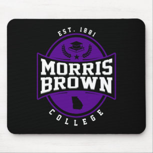 Morris Brown College Arch Vintage Design Retro Men Mouse Pad