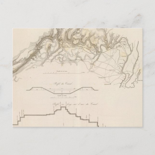 Morris Canal Postcard (Front)