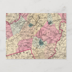 Morris County, NJ Postcard