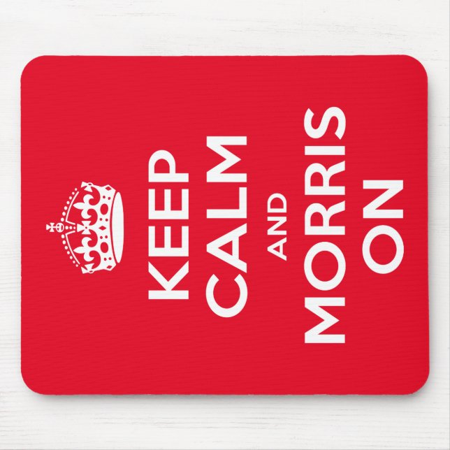 Morris Dancing Mouse Pad (Front)