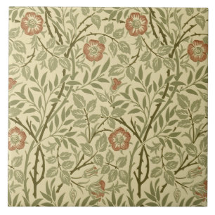 Morris/Deale Arts & Crafts Sweet Briar Repro Tile