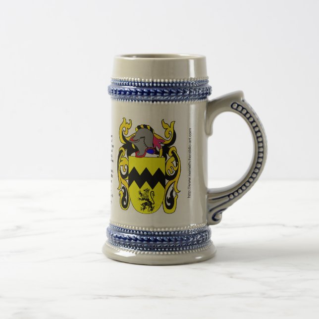Morris Family Crest Stein (Right)