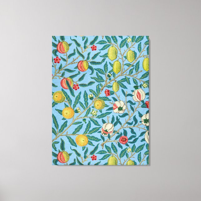 Morris - Four Fruits Canvas Print (Front)