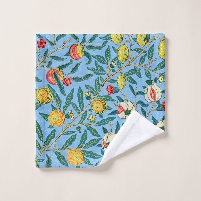 Morris - Four Fruits, popular pattern, Wash Cloth (Wash Cloth)