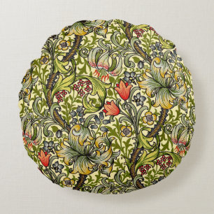 Morris Golden Lily Pattern Cushions