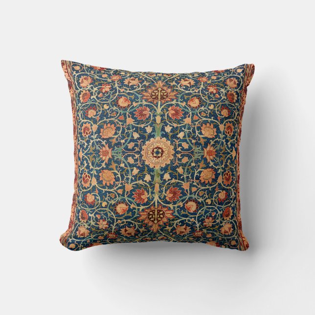 Morris - Holland Park, vintage carpet design Cushion (Front)