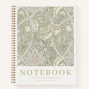 Morris Inspired Botanical Notebook