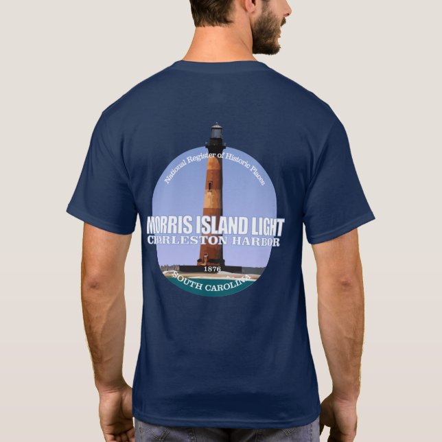 Morris Island Light T-Shirt (Back)