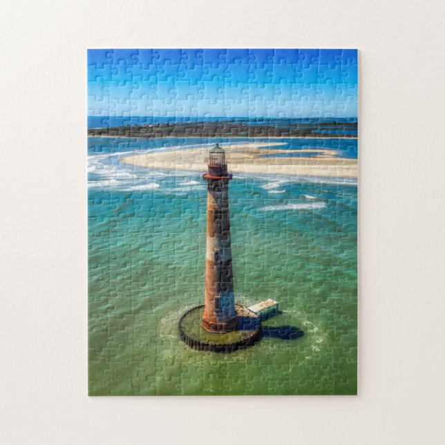 Morris Island Lighthouse (South Carolina)  Jigsaw Puzzle (Vertical)