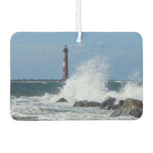 Morris Island Lighthouse Splash Car Air Freshener
