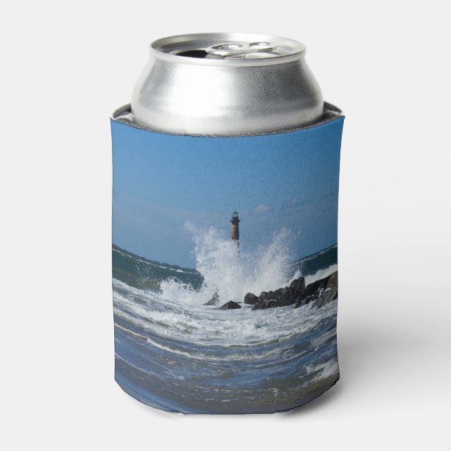 Morris Lighthouse Splash Can Cooler (Can Front)