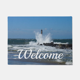 Morris Lighthouse Splash Welcome Doormat