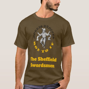 Morris Men Hop To It Fun Vintage Illustration T-Shirt