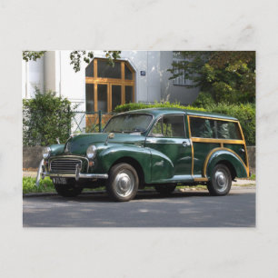 Morris Minor 1000 Traveller Postcard