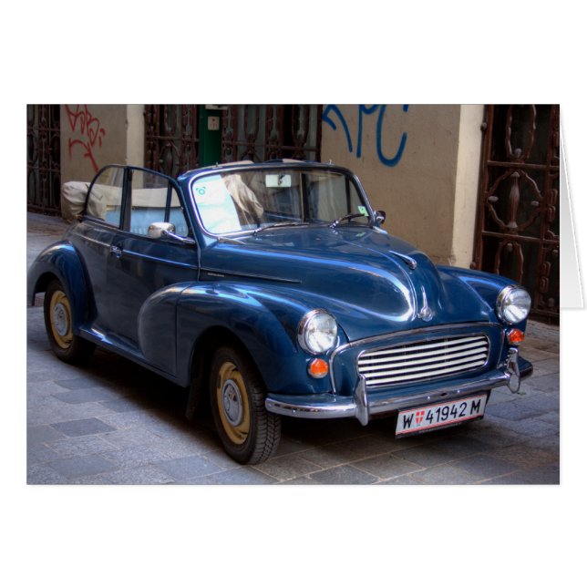 Morris Minor Convertible Tourer (Front Horizontal)