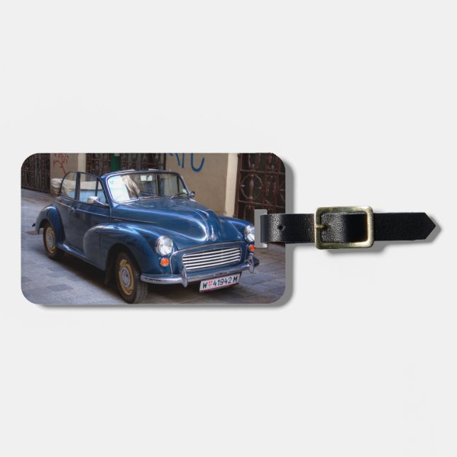 Morris Minor Convertible Tourer Luggage Tag (Front Horizontal)