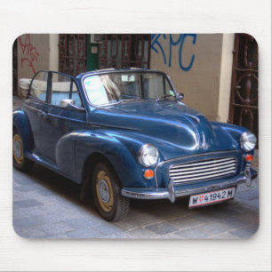 Morris Minor Convertible Tourer Mouse Pad