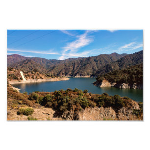 Morris Reservoir And Crystal Lake Photo Print