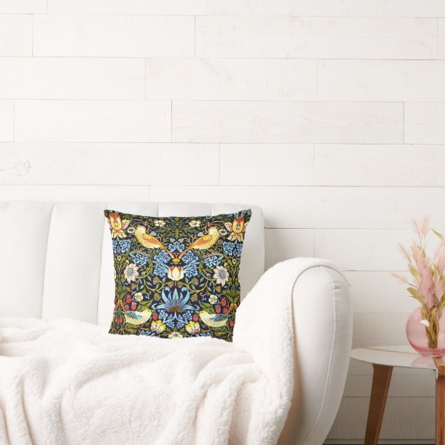 Morris - Strawberry Thief Cushion (Couch)