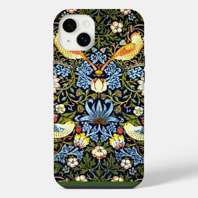 Morris - Strawberry Thief iPhone Case (Back)