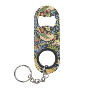 Morris Strawberry Thief Navy Blue Vintage Fine Art