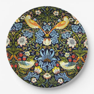 Morris - Strawberry Thief Paper Plate