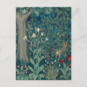 Morris Tapestry Nicotiana Arts and Craft Postcard