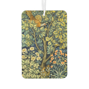 Morris Vintage Pheasant squirrel & Flower Pattern Car Air Freshener