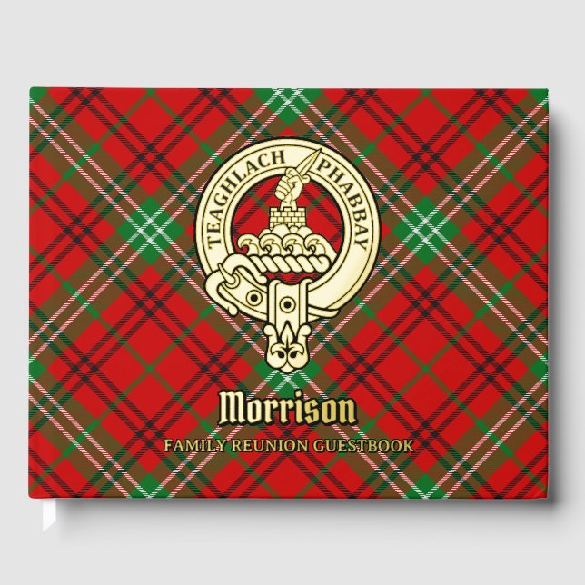 Morrison Family Reunion Guest Book (Front)