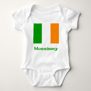 Morrissey Irish Flag Baby Bodysuit