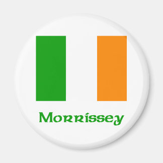 Morrissey Irish Flag Magnet