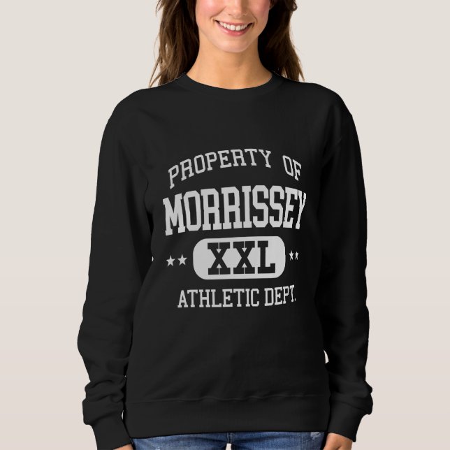 Morrissey Retro Athletic Property Dept Sweatshirt (Front)