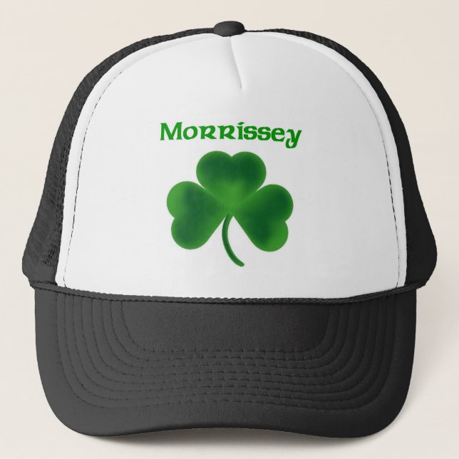 Morrissey Shamrock Trucker Hat (Front)
