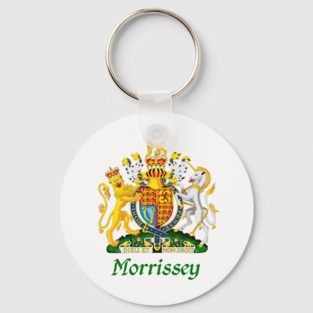 Morrissey Shield of Great Britain Key Ring (Front)